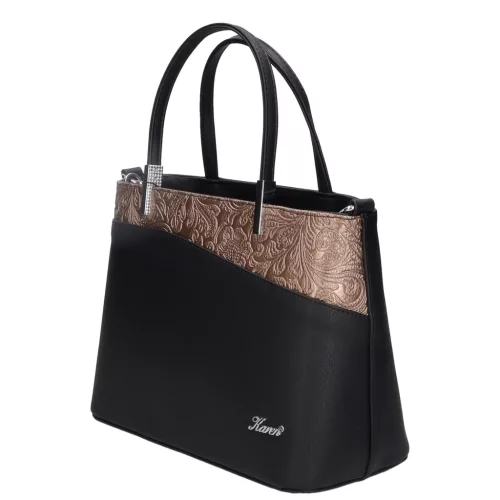 Rolanda D 444 fekete bronz virág