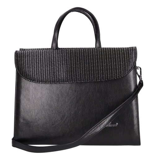 Klotylda 284 fekete lakk fonott