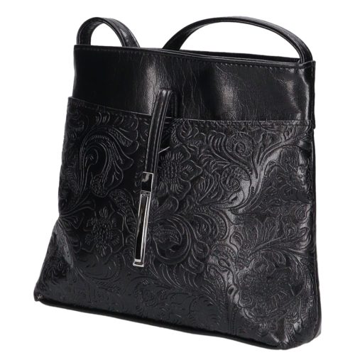 Rita D 099 fekete virág fényes