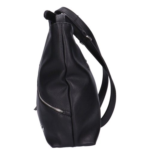 Karen 1474 fekete rostbőr női oldaltáska