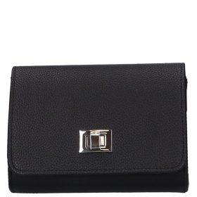 Karen D 384 fekete rostbőr női alkalmi táska