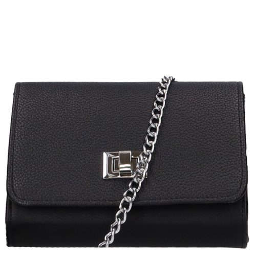 Karen D 384 fekete rostbőr női alkalmi táska