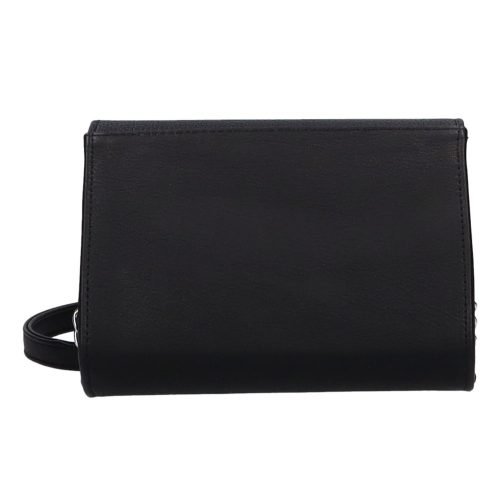 Karen D 384 fekete rostbőr női alkalmi táska