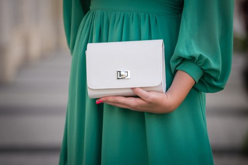 Karen D 384 fekete rostbőr női alkalmi táska