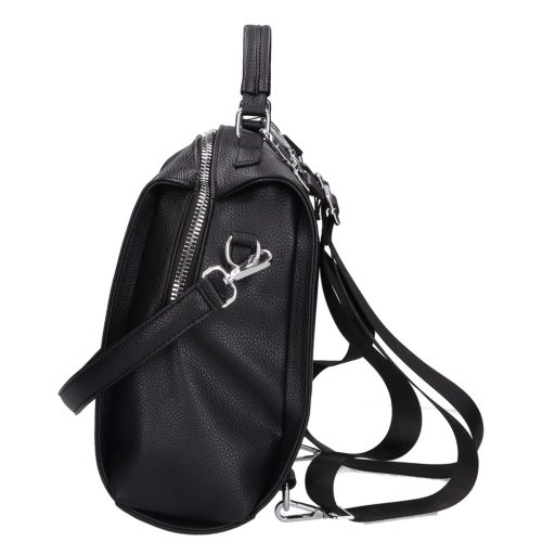 Hátizsák Karen D 408 Fekete rostbőr női