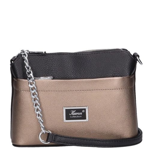 Andrea 9358 bronz fekete