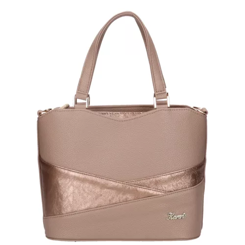 Hanna D 565 drapp bronz virág