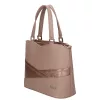 Hanna D 565 drapp bronz virág