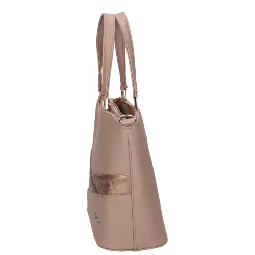 Hanna D 565 drapp bronz virág