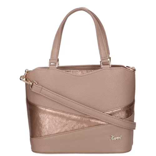Hanna D 565 drapp bronz virág