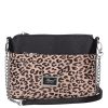 Andrea 9358 fekete drapp leo
