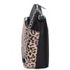 Andrea 9358 fekete drapp leo