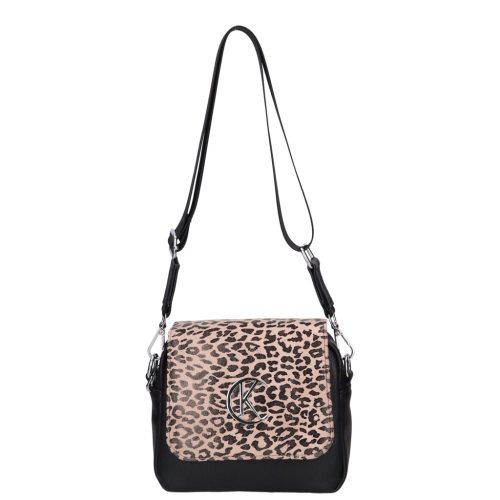 Flora D 527 fekete drapp leo