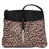 Rita D 099 fekete drapp leo