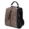 Federe D 408 fekete drapp leo