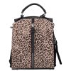 Federe D 408 fekete drapp leo