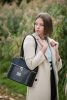 Manuela 2374 fekete drapp leo
