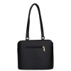 Manuela 2374 fekete drapp leo