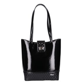 Nina 9437 bis fekete lakk steppelt áthajtó