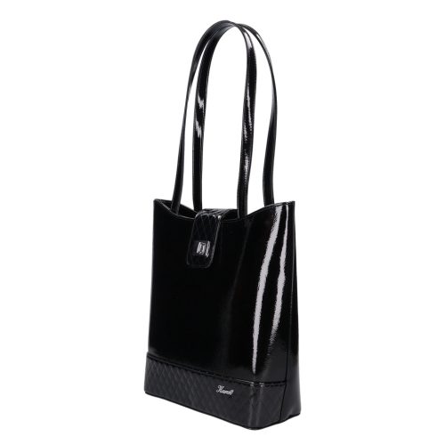 Nina 9437 bis fekete lakk steppelt áthajtó