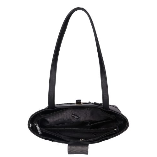 Nina 9437 bis fekete lakk steppelt áthajtó