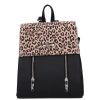 Audre 9230 bis fekete drapp leo