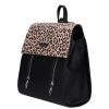 Audre 9230 bis fekete drapp leo