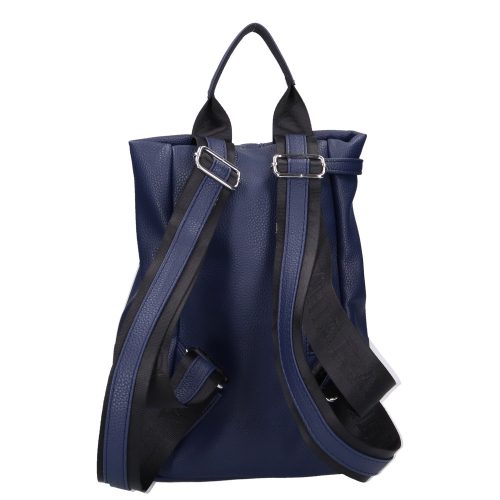 CHIARA I 515 Kék rostbőr női hátizsák