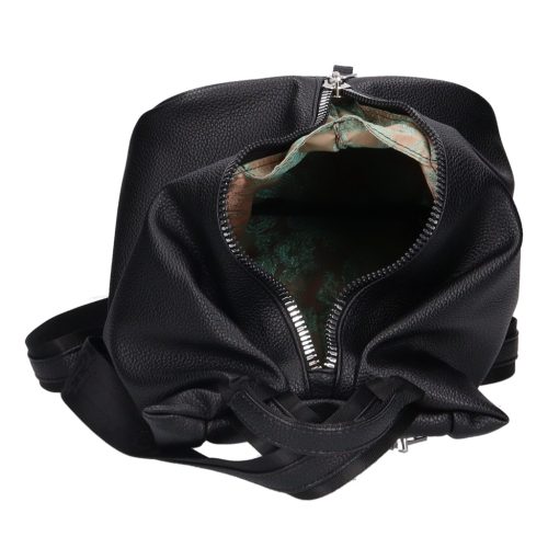 CHIARA I 515 Kék rostbőr női hátizsák