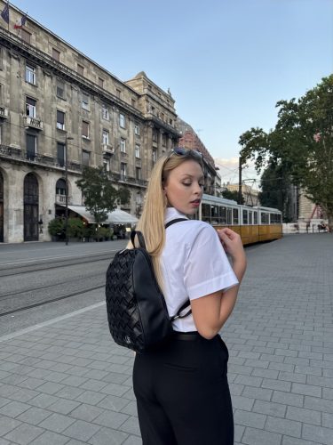 Simon E 6028-G fekete virág