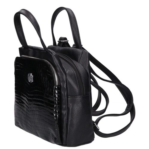 Igor K 7044 fekete lakk kroko