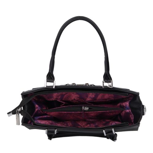 Zoja M 8043 fekete lakk