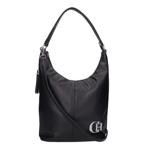 Ana L 354 fekete ezüst cipp