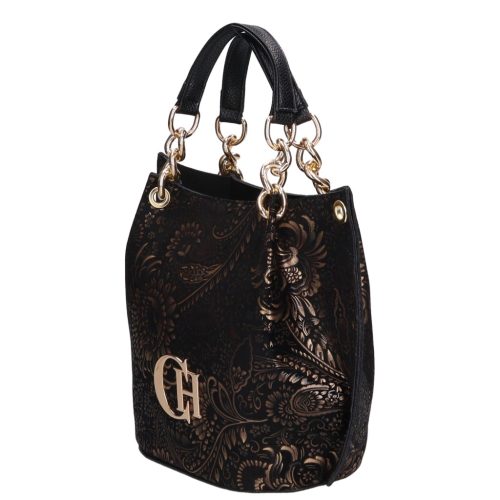 Nesca K 772 bis fekete arany virág