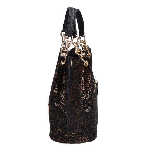 Nesca K 772 bis fekete arany virág