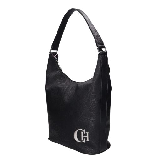 Ana L 354 fekete virág mintás