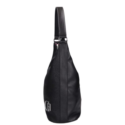 Ana L 354 fekete virág mintás