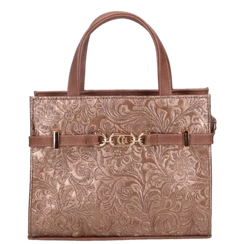 Vivian K 7038 drapp bronz virág