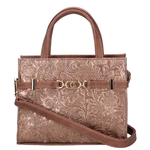 Vivian K 7038 drapp bronz virág