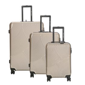 Louisville bőrönd szett 39040-03 pezsgő