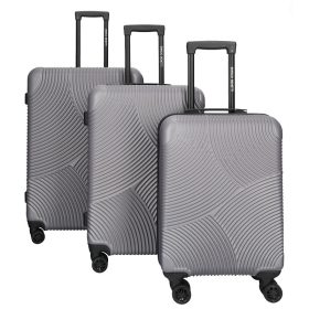 Louisville bőrönd szett 39040-03 ezüst