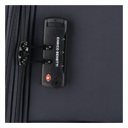 49021 kék bőrönd szett