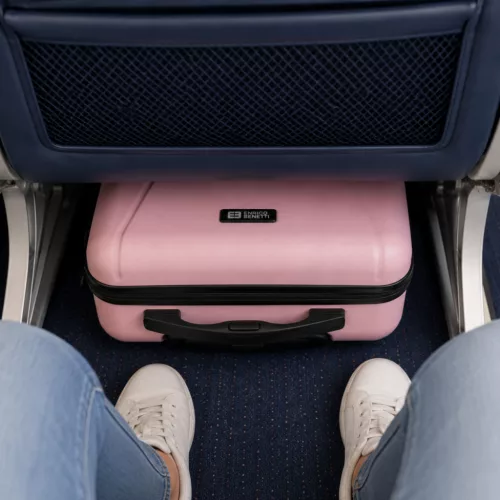 Wizzair és Ryanair és ingyenesen felvihető kabin bőrönd 21002-40 púder