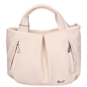 Zaneta 9512 bézs virág új