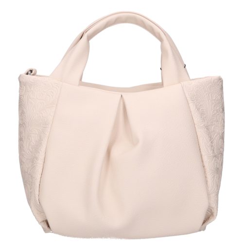 Zaneta 9512 bézs virág új