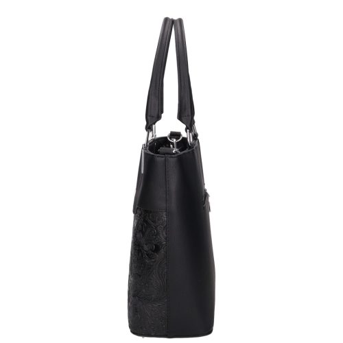 Justa D 689 fekete virág új