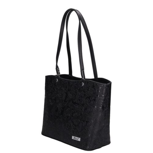 Gabi 2516 fekete virágos