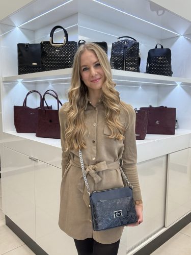 Andrea 9358 fekete virág új