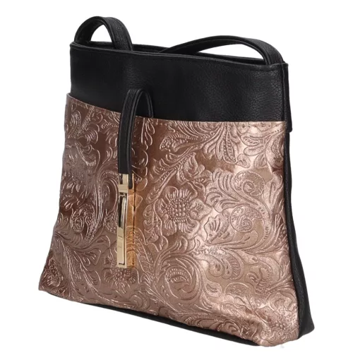 Rita D 099 fekete bronz virág