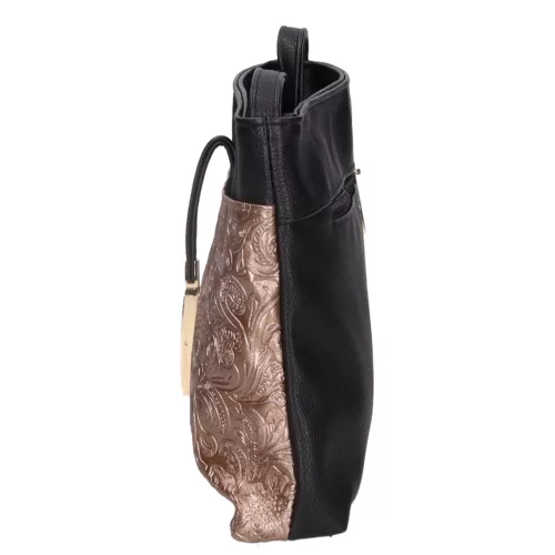 Rita D 099 fekete bronz virág